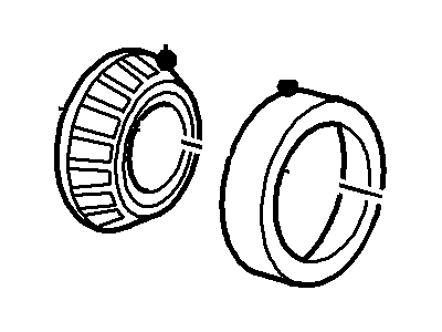 Ford YL8Z-4621-BA Pinion Bearings