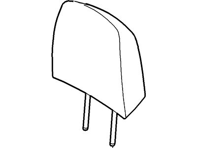 Ford AL3Z-18611A08-A Headrest, Outer