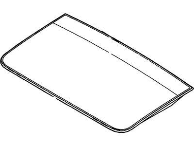 Ford 8A5Z-54500A18-A Moveable Glass