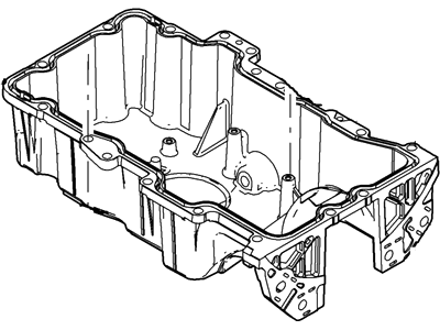 Ford 6E5Z-6675-CA Pan Assembly - Engine Oil