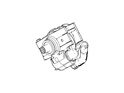 Ford BC3Z-3A696-A Power Steering Pump
