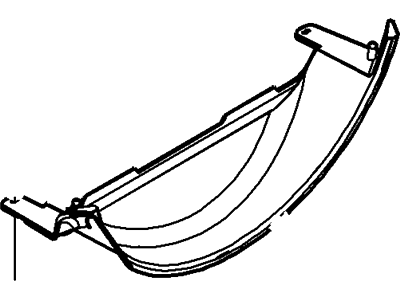 Ford 4L1Z-8146-AA Lower Shroud