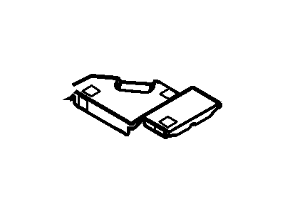 Ford F75Z-78107A18-AA Reinforce Plate