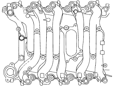 Ford 3C3Z-9424-AJ Lower Manifold