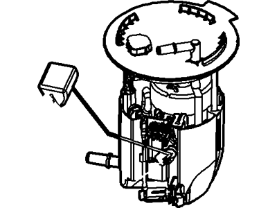 Ford 8A4Z-9A299-A Fuel Gauge Sending Unit