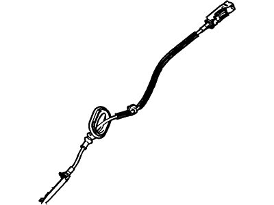 Ford BE8Z-54221A00-A Lock Cable