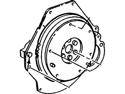 Ford F6ZZ-6375-AB Flywheel