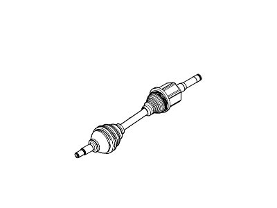 Ford DE9Z-3B437-C Axle Assembly