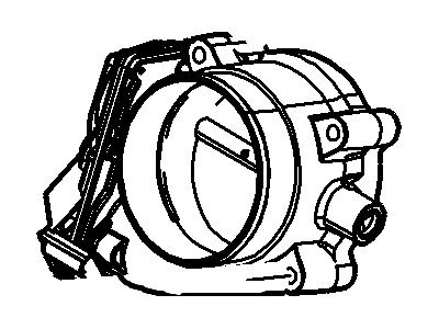 Ford BR3Z-9E926-C Throttle Body