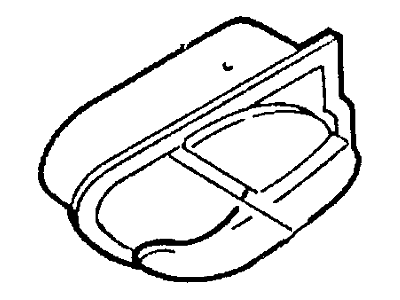 Ford F7RZ5422600AA Handle, Inside