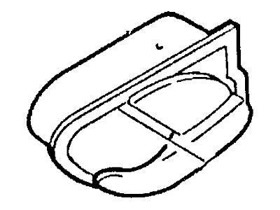 Ford F5RZ5422600B Handle, Inside