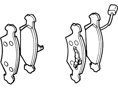 Ford 2U2Z-2V001-JA Front Pads