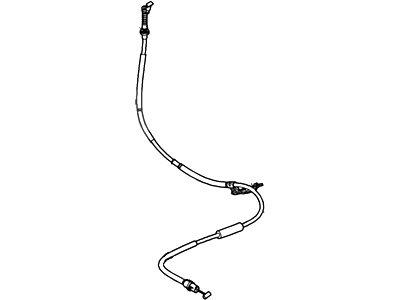 Ford BR3Z-2A635-C Rear Cable