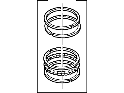 Ford 6L3Z-6148-B Piston Ring Set