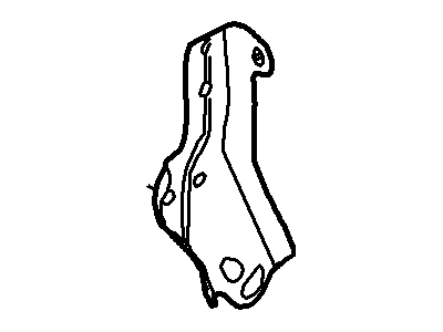 Ford 6L8Z-16A023-A Bumper Cover Brace