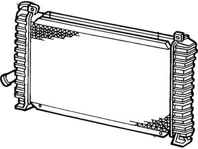 Ford E73Z8005A Radiator