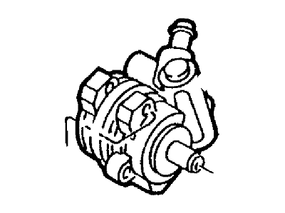 Ford XS8Z-3A674-ABRM Power Steering Pump