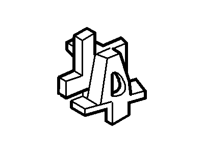 Ford F4ZZ-76103B76-A Panel Reinforcement Bracket