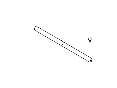 Ford AL3Z-16A238-A Front Weatherstrip