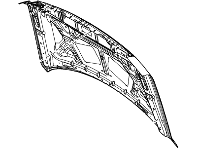 Ford 9L3Z-16612-A Hood