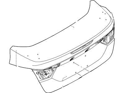 Ford CP9Z-5440110-AA Trunk Lid