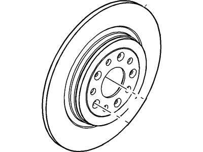 Ford AG1Z-2C026-A Rotor