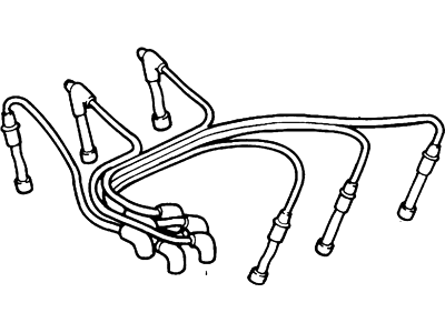Ford XF5Z-12259-GA Cable Set