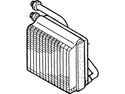 Ford F32Z19860A Evaporator Core