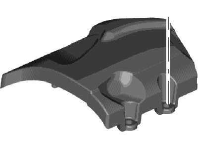 Ford DK4Z-6A949-A Engine Cover
