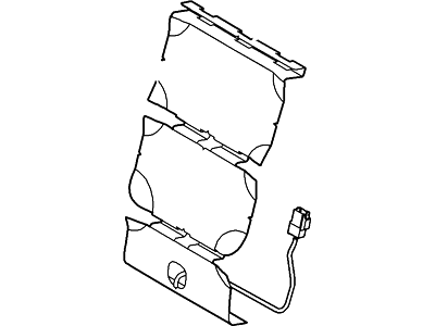 Ford EB5Z-14D696-A Seat Back Heater