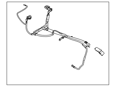 Ford 6E5Z-14300-CR Positive Cable