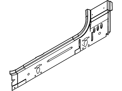 Ford 8C3Z-2510120-A Side Reinforcement