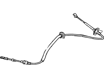 Ford F8DZ-7E395-BA Shift Control Cable