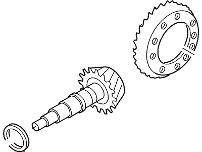 Ford 8W7Z-4209-F Ring & Pinion