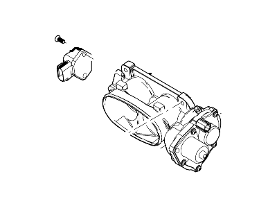 Ford 9R3Z-9E926-A Throttle Body