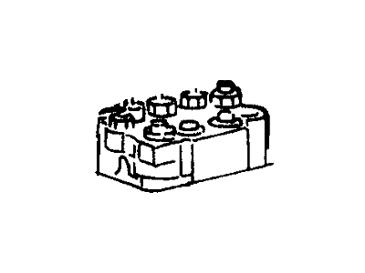 Ford F81Z-2C286-CA Abs Hydraulics Control Assembly