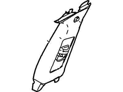 Ford 5F9Z-7424346-AAB Lower Center Pillar Trim