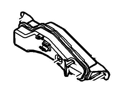 Ford AL3Z-19A566-A Vacuum Reservoir
