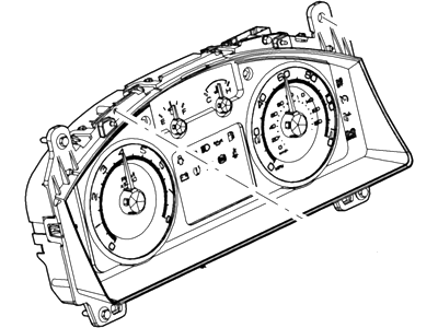 Ford AE6Z-10849-CB Instrument Cluster