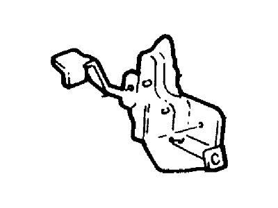 Ford F8OZ-16700-AA Latch