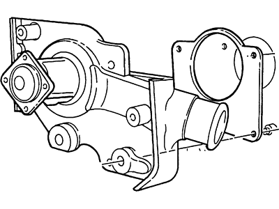Ford F5RZ-8501-B Water Pump Assembly