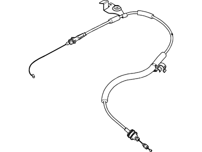 Ford 7L8Z-9A758-C Throttle Cable