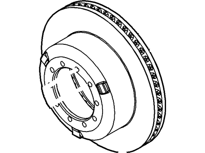 Ford BC3Z-2C026-A Rotor
