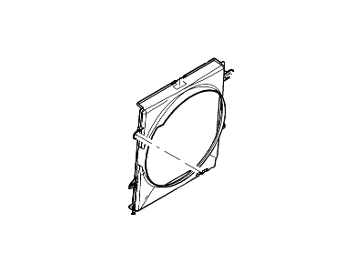 Ford 1L2Z-8146-FA Fan Shroud