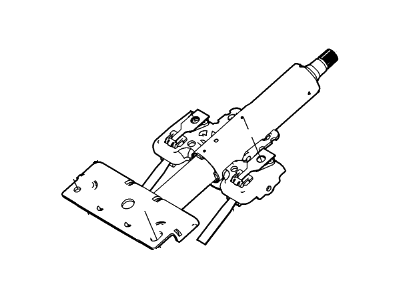 Ford 8S4Z-3C529-J Column Assembly - Steering
