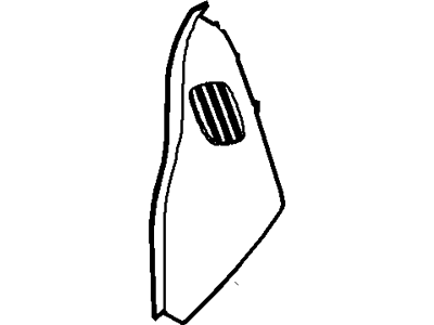 Ford 8C3Z-2504481-AA Instrument Panel Side Cover