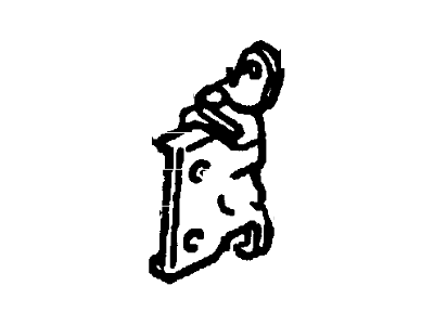 Ford F7CZ-5426801-BA Upper Hinge