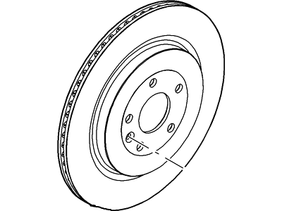 Ford DG1Z-2C026-A Rotor