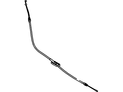 Ford BB5Z-2853-A Front Cable