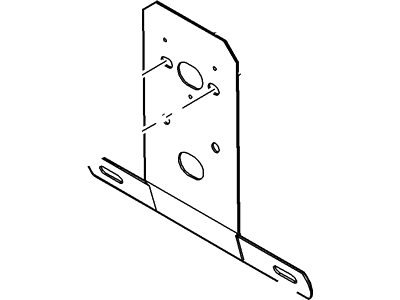 Ford E4TZ-13406-A License Bracket